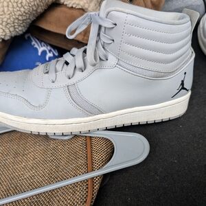 Jordan Gray High-Top Sneakers
